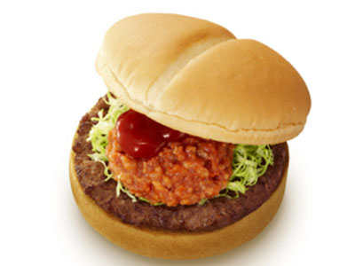 ～ロッテリアから、リーズナブルなハンバーガーが登場！～『ミートソースビーフバーガー』2012年6月20 ...